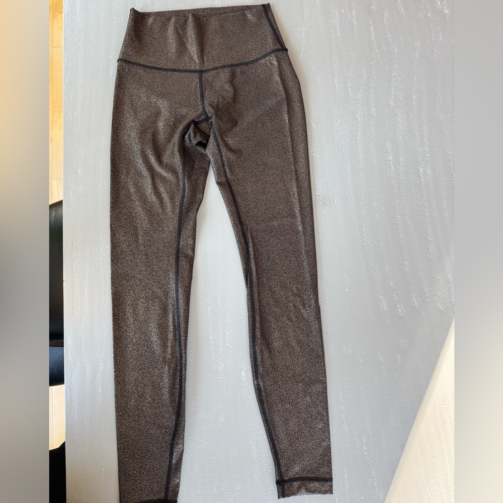lululemon athletica Shimmering Brown Leggings